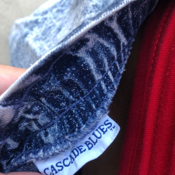 🤩VINTAGE ACID WASH MOM SHORTS🤩 - Picture 3 of 5